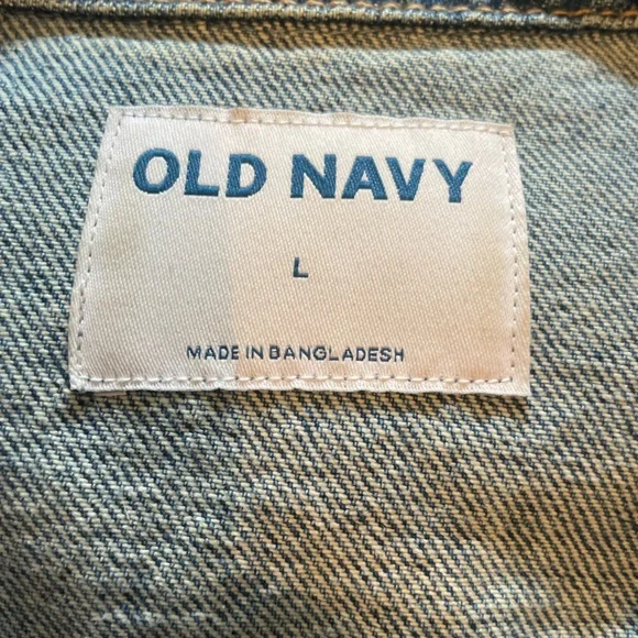 Old Navy Blue Jean Jacket - Picture 5 of 7